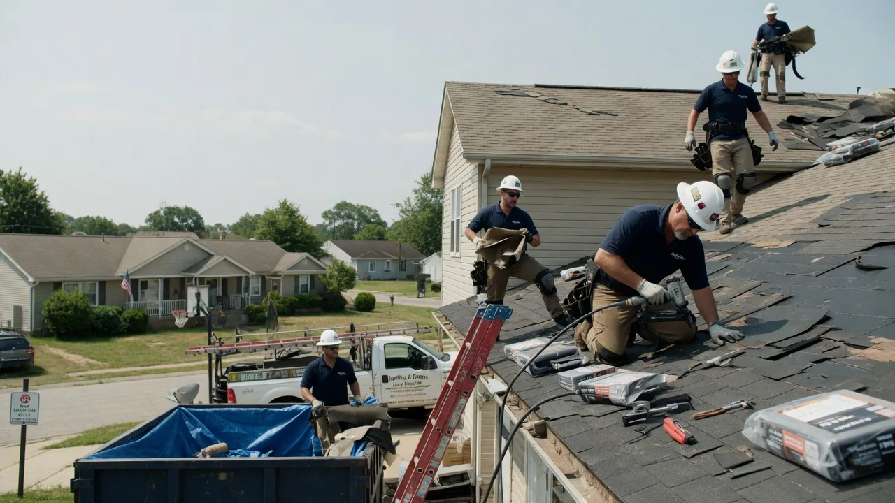 Roof Replacement in Dalzell, IL near me